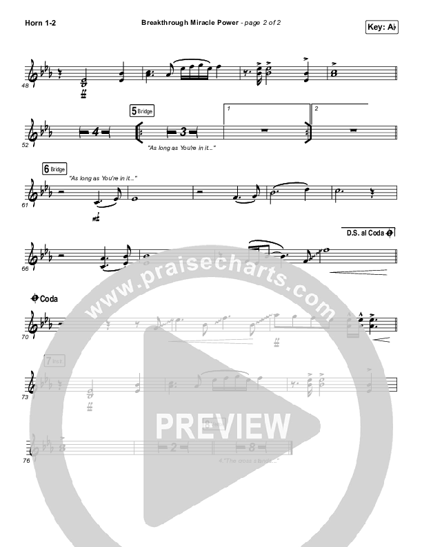 Breakthrough Miracle Power French Horn 1/2 (Passion / Kristian Stanfill)