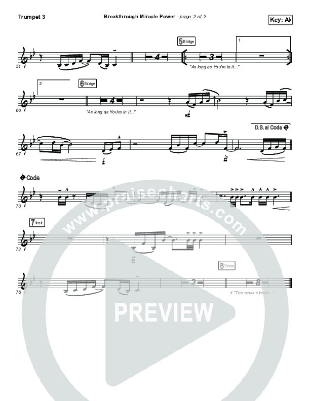 Breakthrough Miracle Power Trumpet 3 (Passion / Kristian Stanfill)