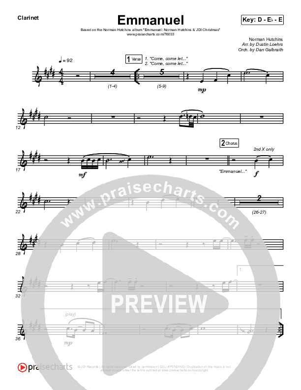 Emmanuel Wind Pack (Norman Hutchins)