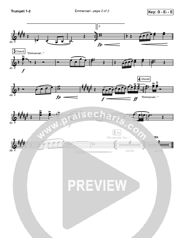 Emmanuel Trumpet 1,2 (Norman Hutchins)