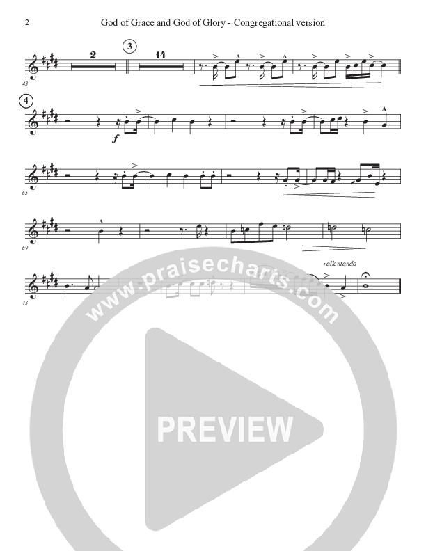 God Of Grace And God Of Glory (Congregational Version) Alto Sax (John Adams)
