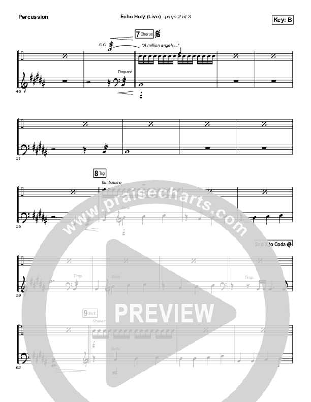 Echo Holy Percussion (Red Rocks Worship)