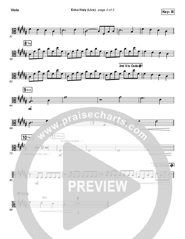 Echo Holy Viola (Red Rocks Worship)