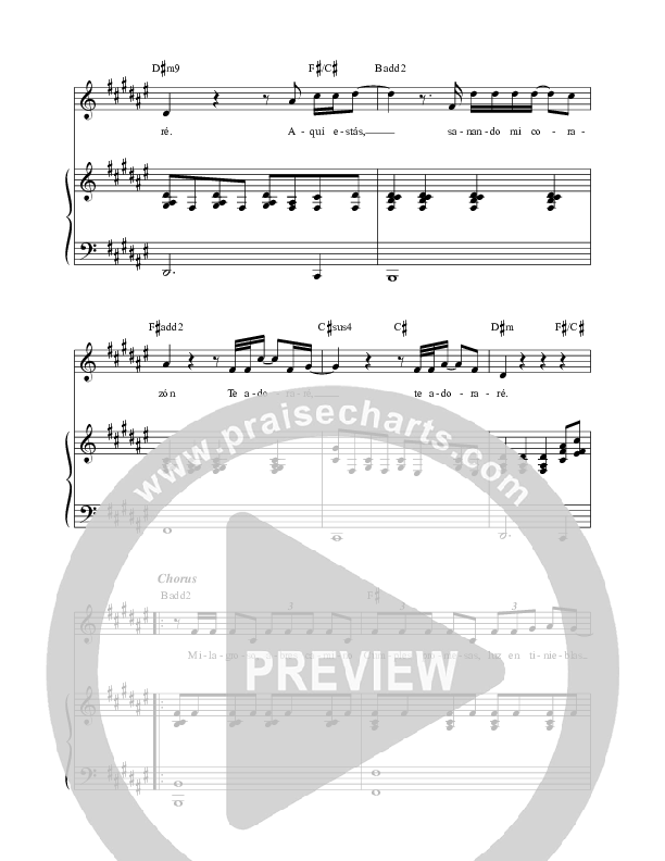 Way Maker (Abres Caminos) Piano/Vocal (REVERE / David & Nicole Binion / Phil Thompson)