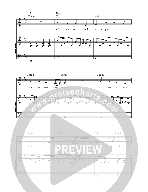 Worthy Of It All Piano/Vocal (REVERE / Bri Babineaux)