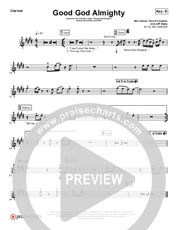 Good God Almighty Wind Pack (Crowder)