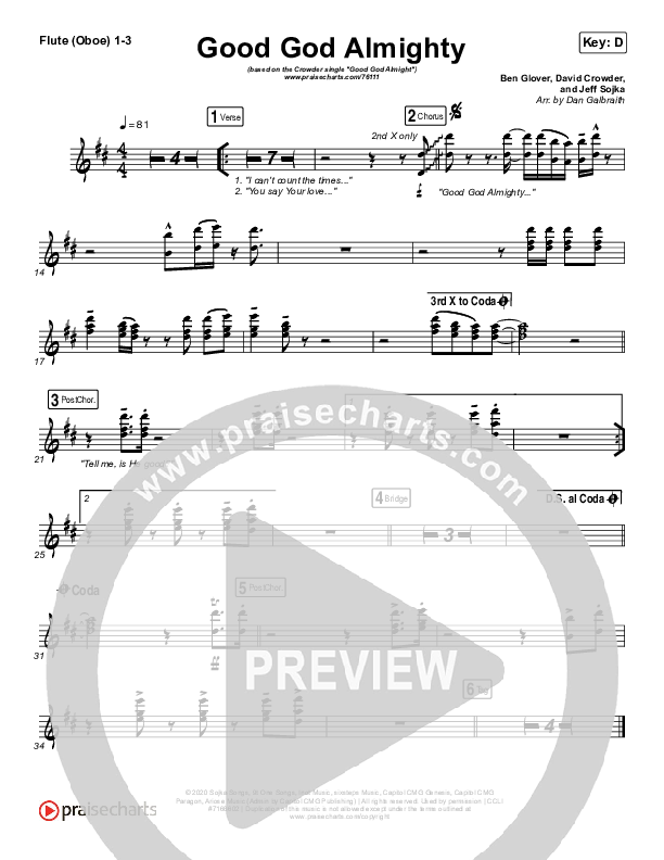 Good God Almighty Wind Pack (Crowder)