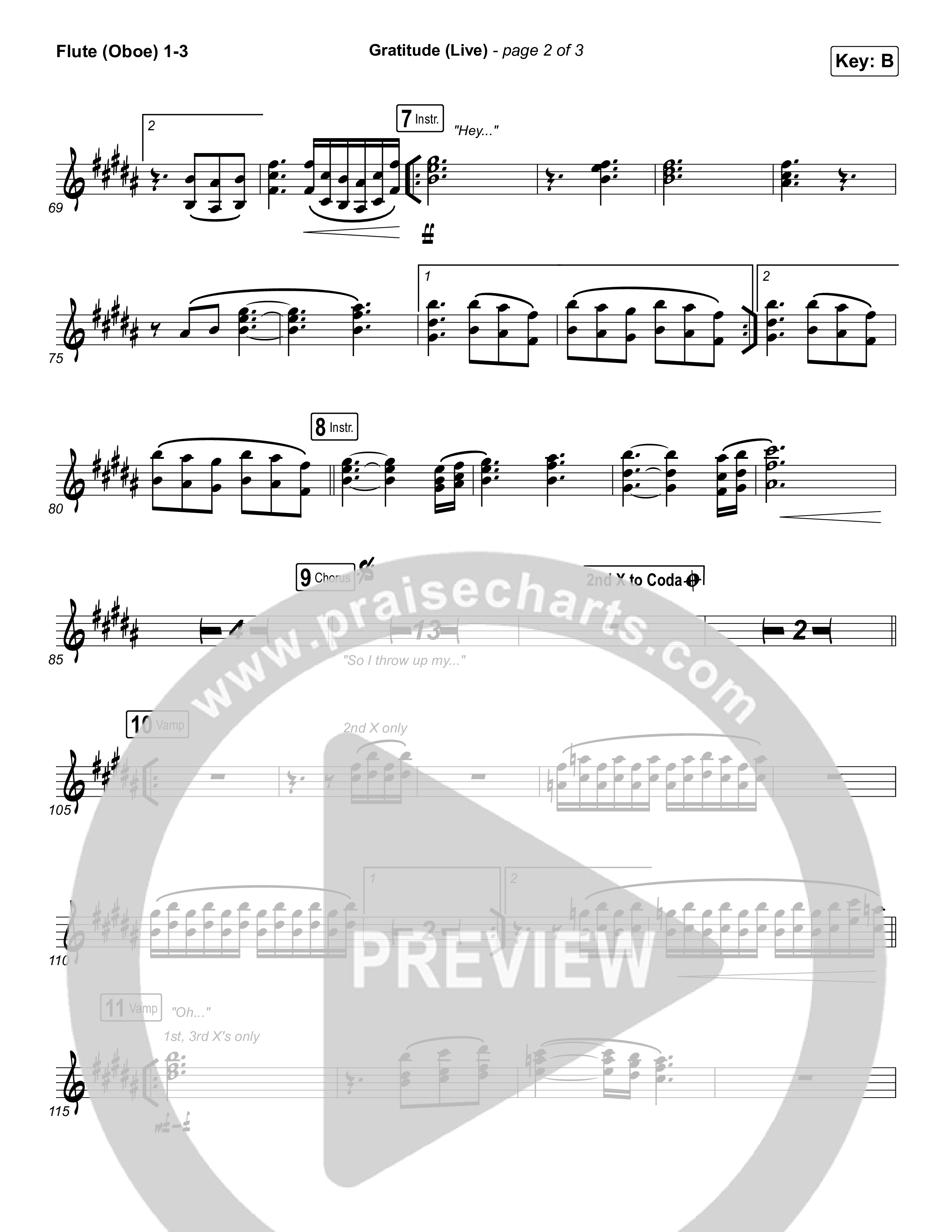 Gratitude (Live) Wind Pack (Brandon Lake)