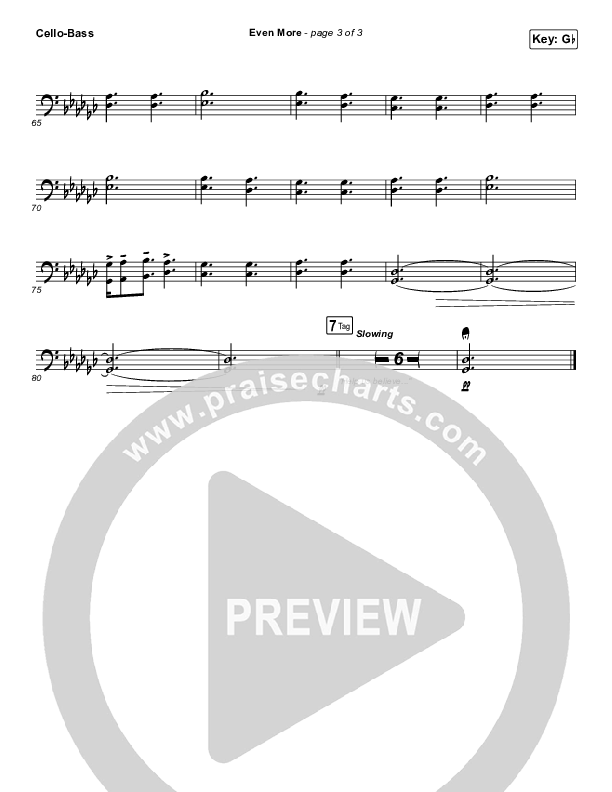 Even More Cello/Bass (Cross Point Music / Cheryl Stark)