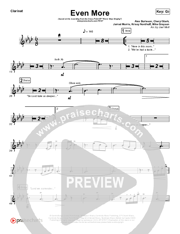 Even More Clarinet (Cross Point Music / Cheryl Stark)