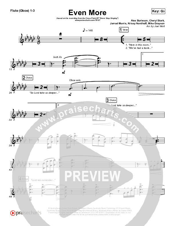 Even More Flute/Oboe 1/2/3 (Cross Point Music / Cheryl Stark)