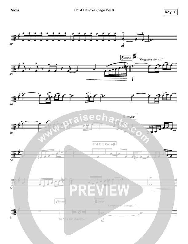 Child Of Love Viola (We The Kingdom / Bear Rinehart)