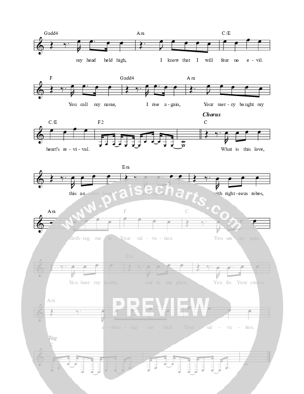 No Other God Lead Sheet (Steph Macleod)