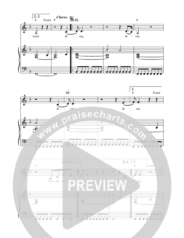 Wonderful King Jesus Lead & Piano (New Wine Worship)