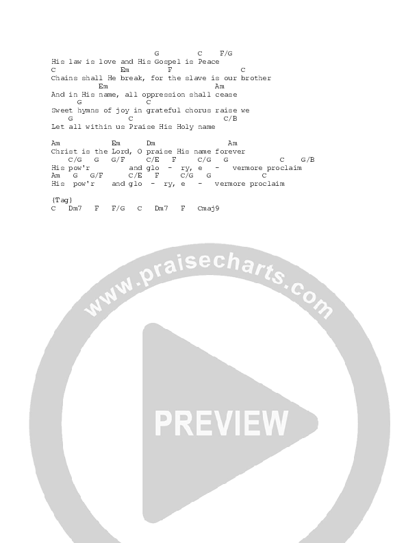 O Holy Night Chord Chart (The Sing Team)