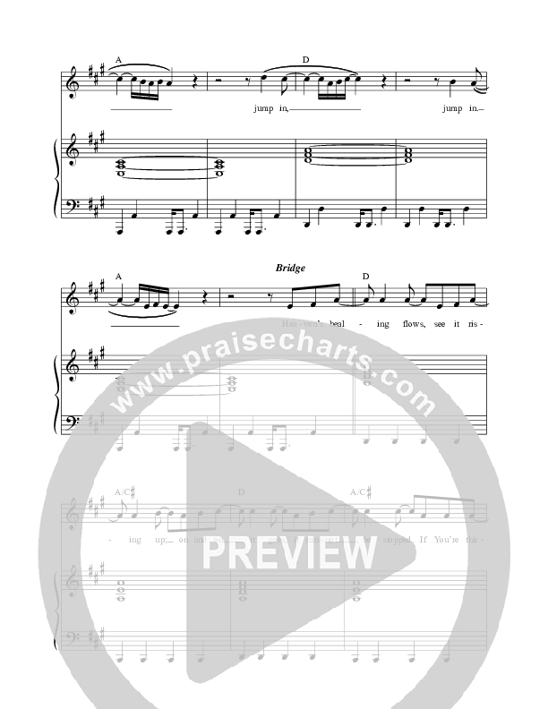 The River (Single) Lead & Piano (Gas Street Music)