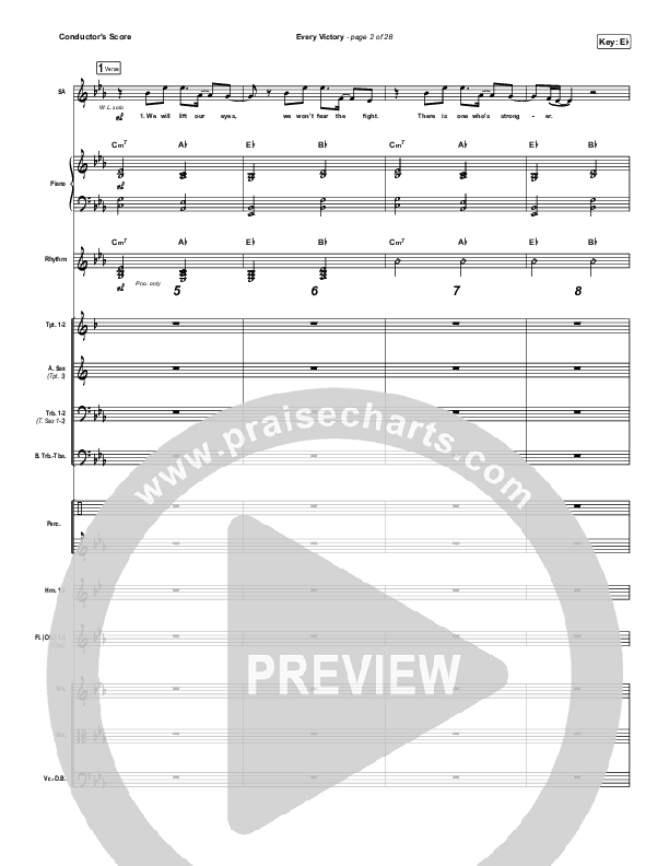 Every Victory Orchestration (The Belonging Co / Danny Gokey)