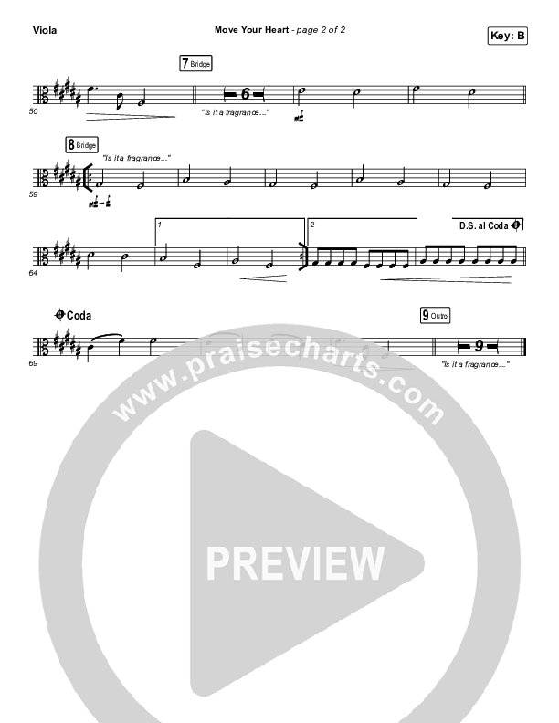 Move Your Heart Viola (Maverick City Music / UPPERROOM / Dante Bowe / Elyssa Smith)