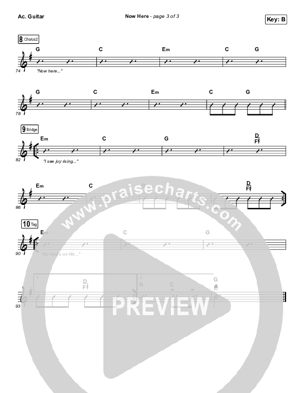 Now Here Acoustic Guitar (Red Rocks Worship)