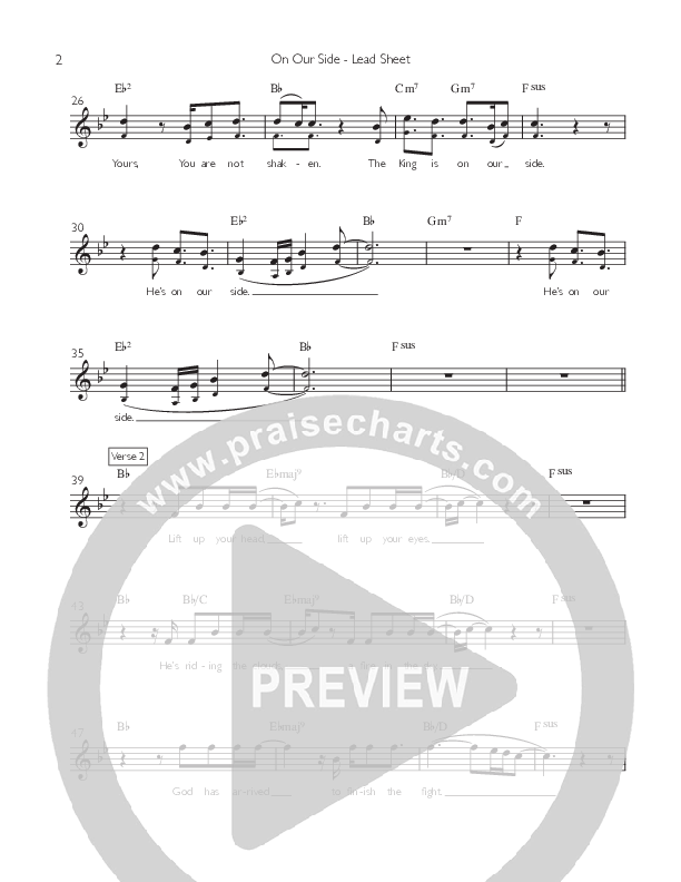 On Our Side Lead Sheet (Jefferson)