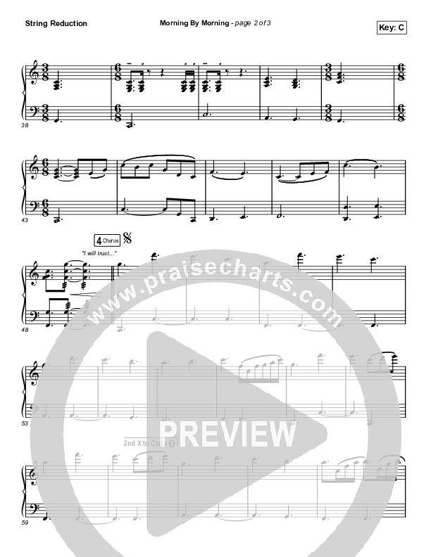 Morning By Morning String Reduction (Pat Barrett)