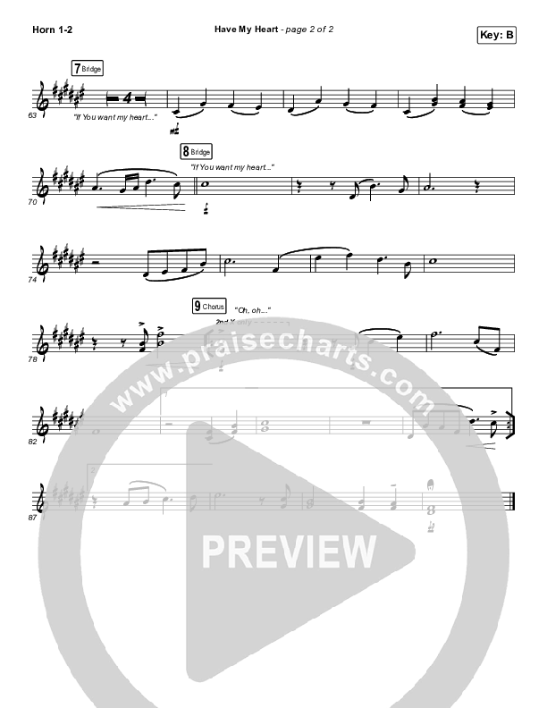 Have My Heart French Horn 1/2 (Maverick City Music / Chris Brown / Chandler Moore)