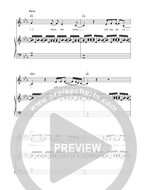 Fully Loved Lead & Piano (New Wine Worship)