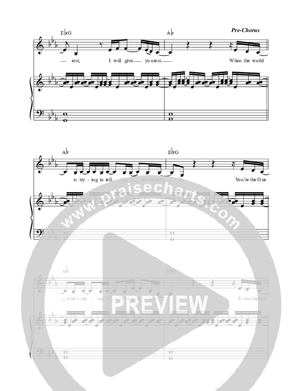 Fully Loved Lead & Piano (New Wine Worship)