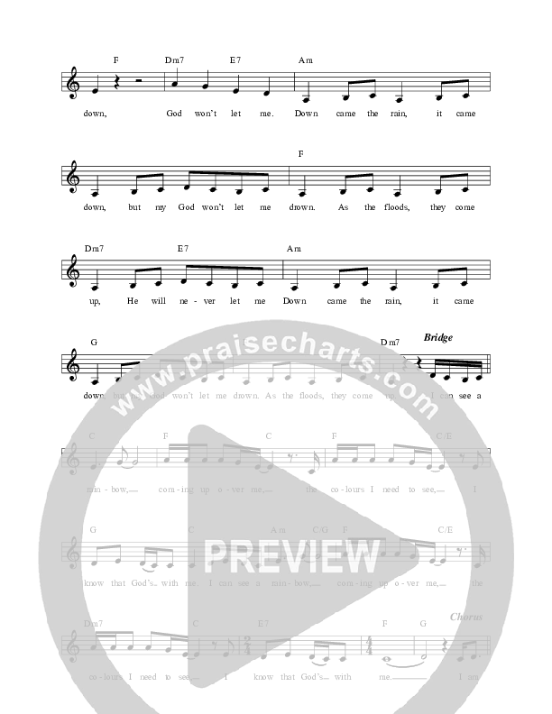 The Ark Lead Sheet (Nick & Becky Drake / Worship For Everyone)