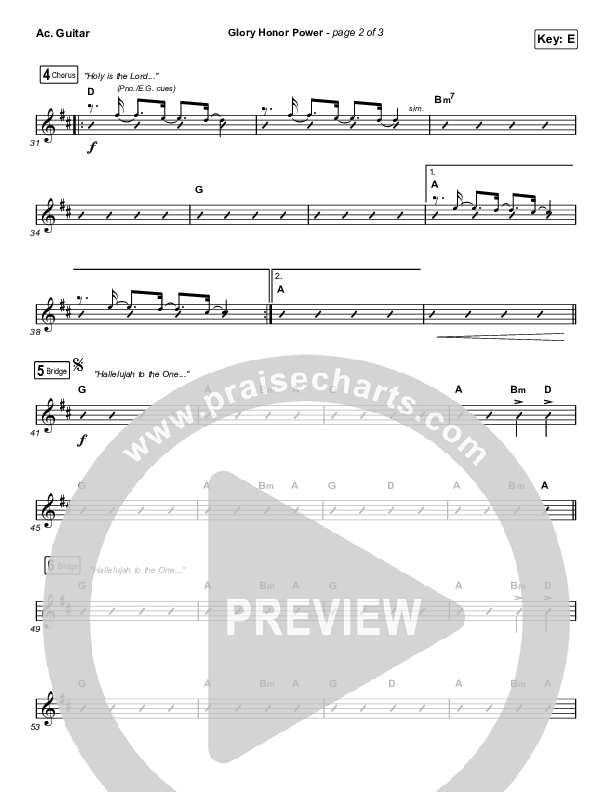 Glory Honor Power Acoustic Guitar (Influence Music)