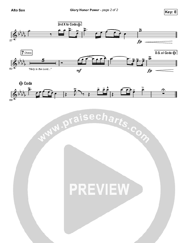 Glory Honor Power Sax Pack (Influence Music)