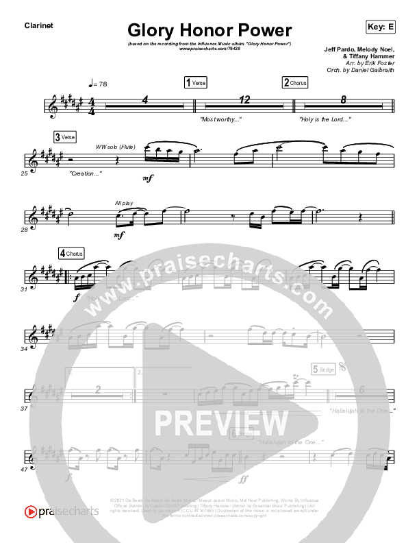 Glory Honor Power Wind Pack (Influence Music)