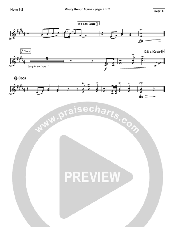 Glory Honor Power Brass Pack (Influence Music)