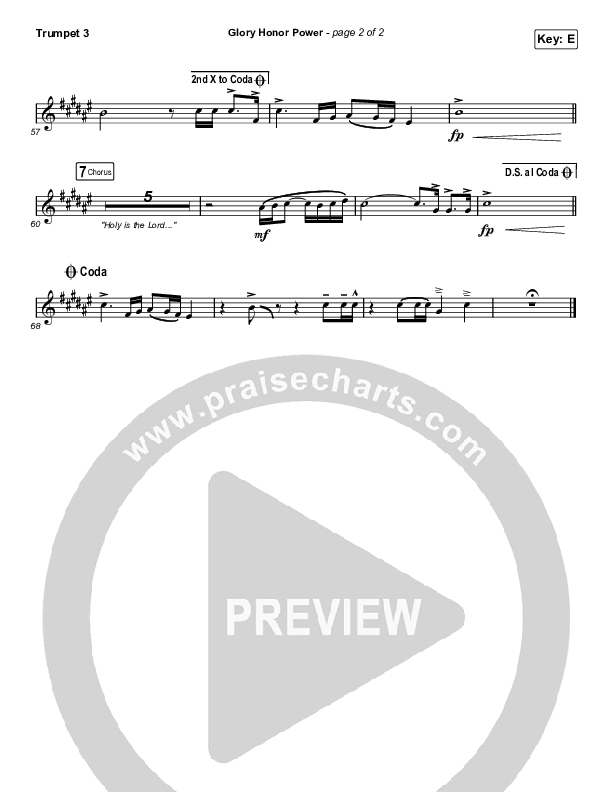 Glory Honor Power Trumpet 3 (Influence Music)