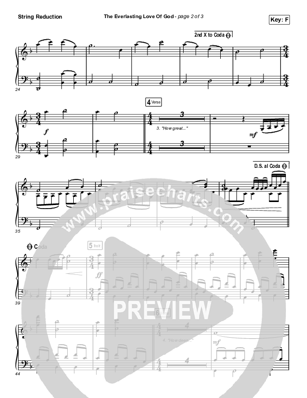 The Everlasting Love Of God String Reduction (Keith & Kristyn Getty / Matt Boswell / Matt Papa)