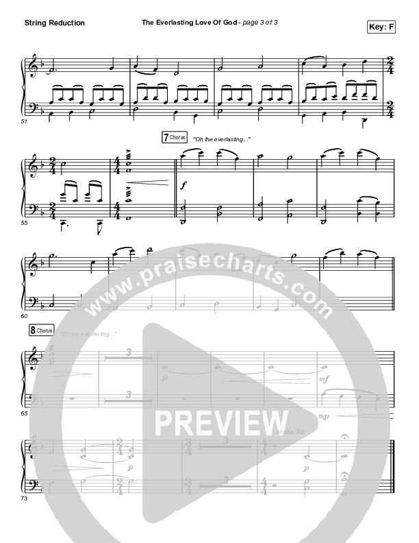 The Everlasting Love Of God String Reduction (Keith & Kristyn Getty / Matt Boswell / Matt Papa)