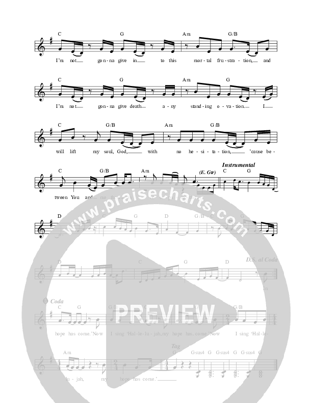 Cherry Blossoms Lead Sheet (Vineyard Worship)