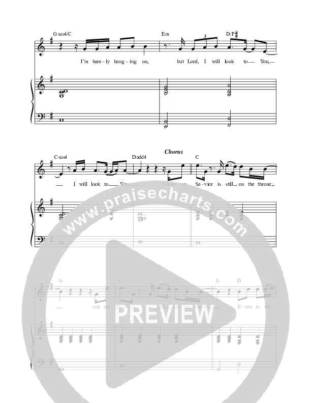 Still On The Throne Piano/Melody (Mitch Wong)