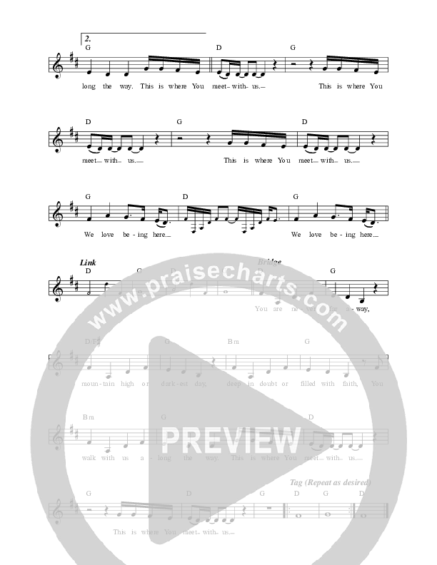 Thin Place Lead Sheet (Vineyard Worship)