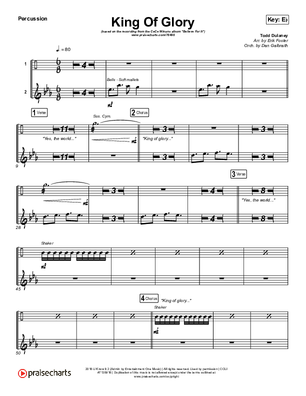 The Star-Spangled Banner Trumpet 3 (PraiseCharts / Traditional Hymn)