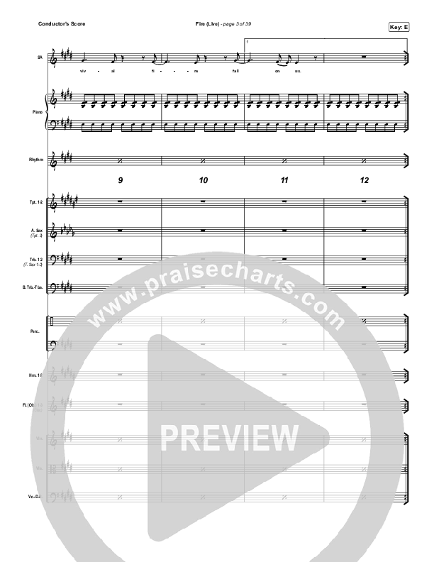 Fire Conductor's Score (CeCe Winans)