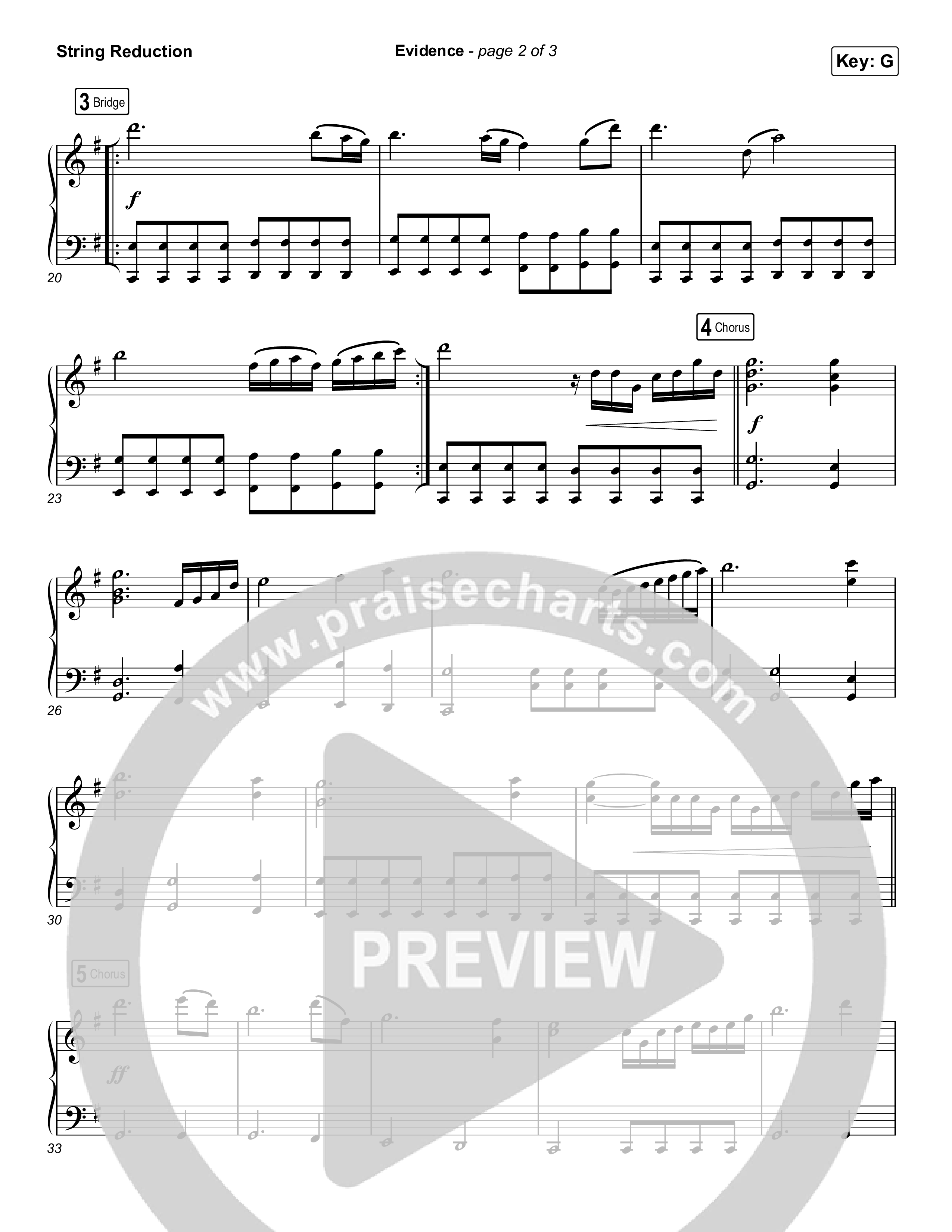 Evidence (Choral Anthem SATB) String Reduction (Josh Baldwin / Arr. Luke Gambill)