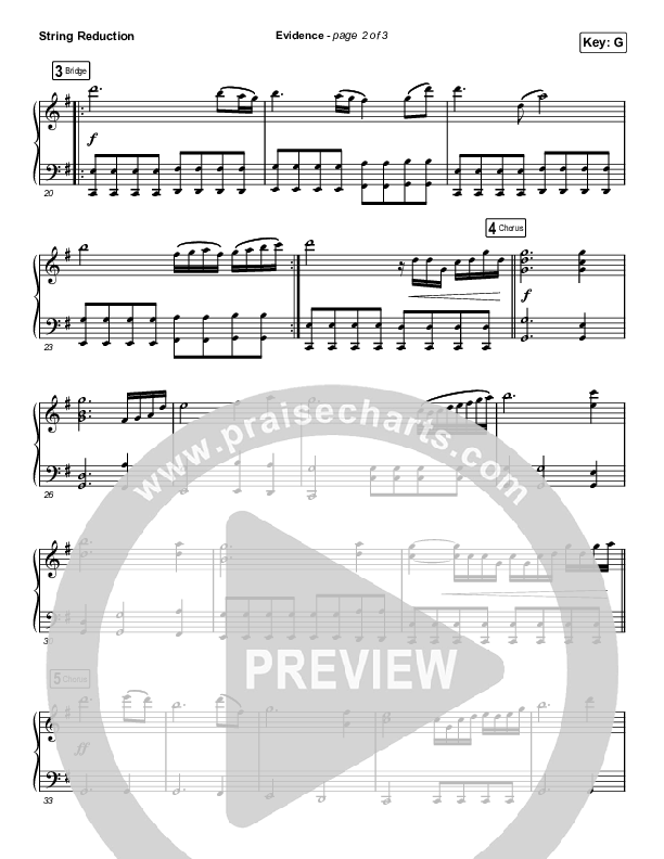 Evidence (Choral Anthem SATB) String Reduction (Josh Baldwin / Arr. Luke Gambill)