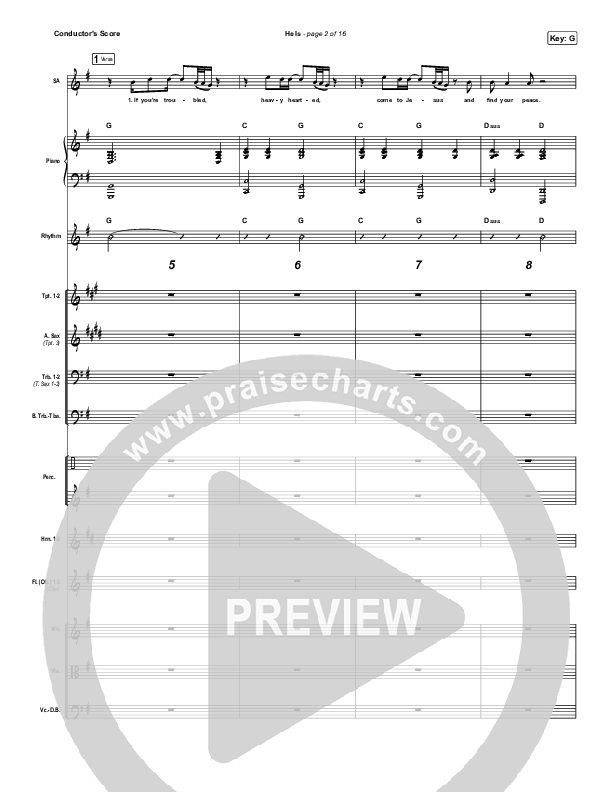 He Is Orchestration (Crowder)