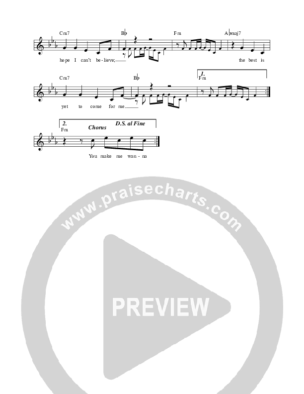 Move Lead Sheet (Lincoln Brewster)