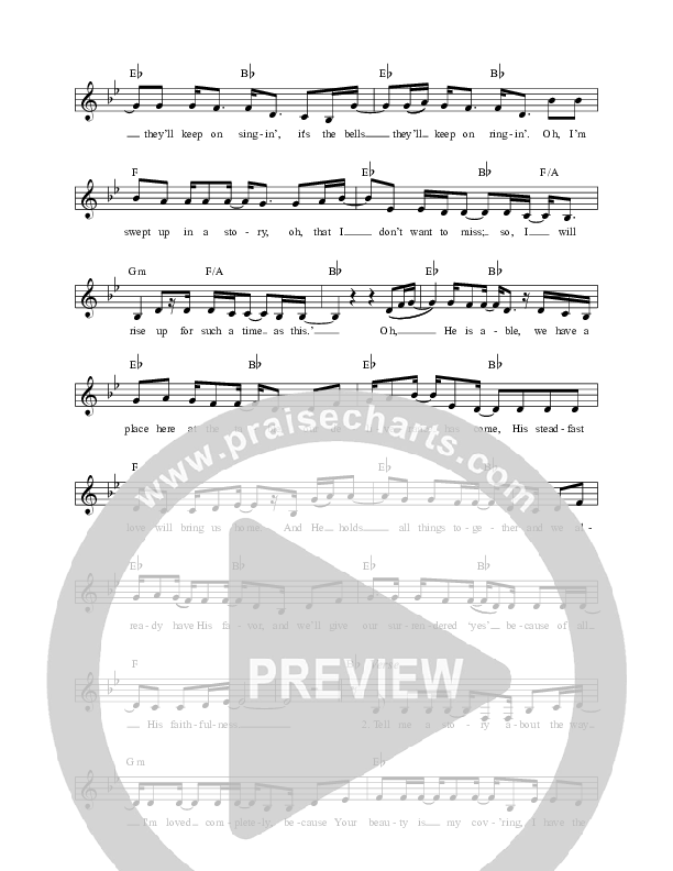 Rise Up Lead Sheet (FAITHFUL / Christa Wells / Jess Ray / Tamar Chipp)