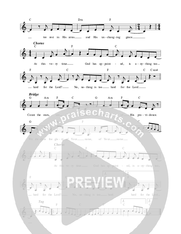 At This Very Time Lead Sheet (FAITHFUL / Savannah Locke)