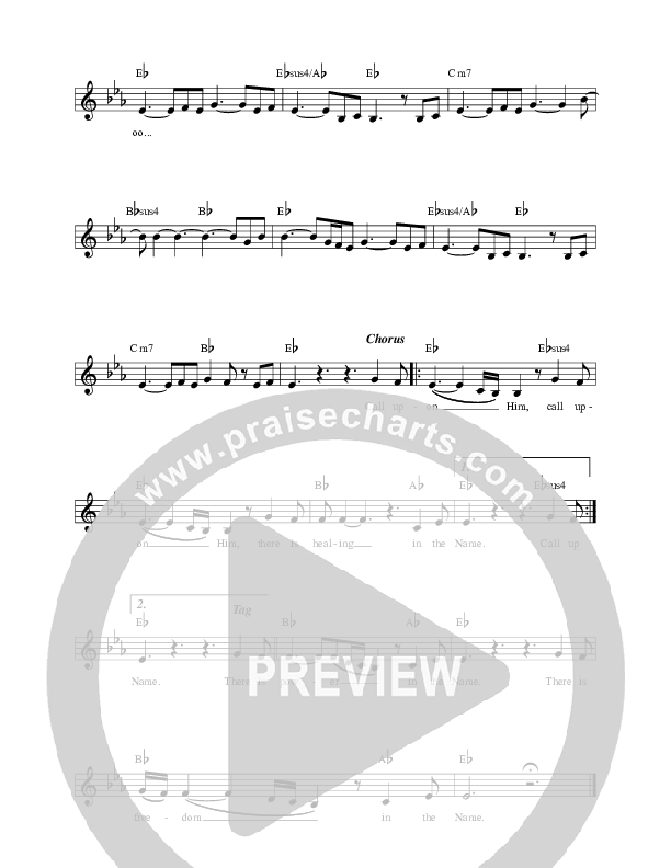 Call Upon Him Lead Sheet (FAITHFUL / Trillia Newbell)