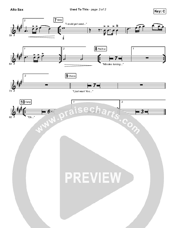 Used To This Alto Sax (Maverick City Music / Elevation Worship / Brandon Lake / Naomi Raine)