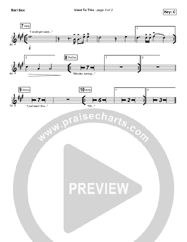 Used To This Bari Sax (Maverick City Music / Elevation Worship / Brandon Lake / Naomi Raine)